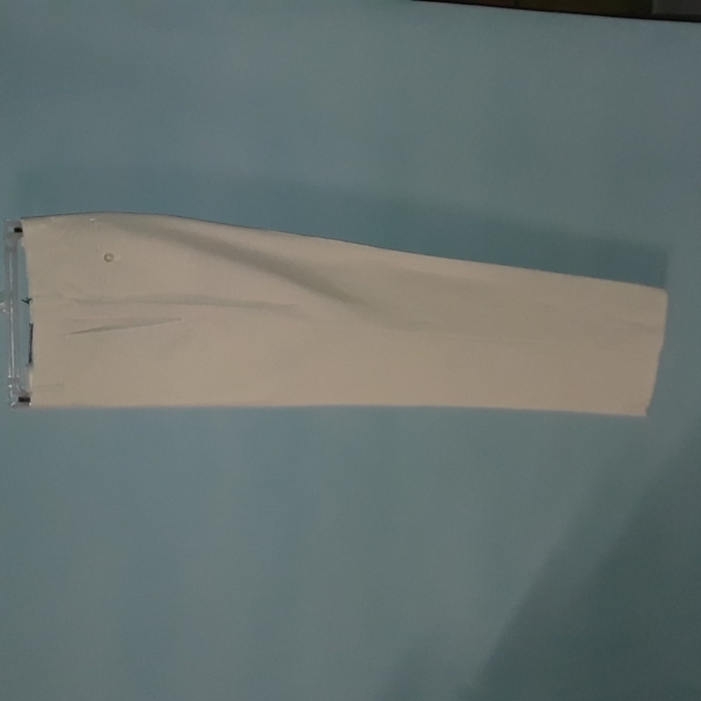 UnWorn, Unaltered Stafford 44 Short Polyester Linen Mens Suit Slacks 32/32 - Picture 10 of 16